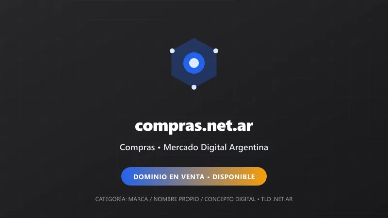 Identidad gráfica y activo digital para Compras en Argentina